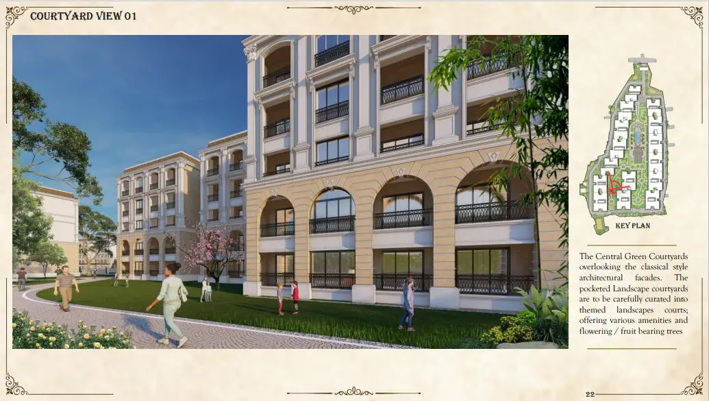 Godrej Athena Courtyard